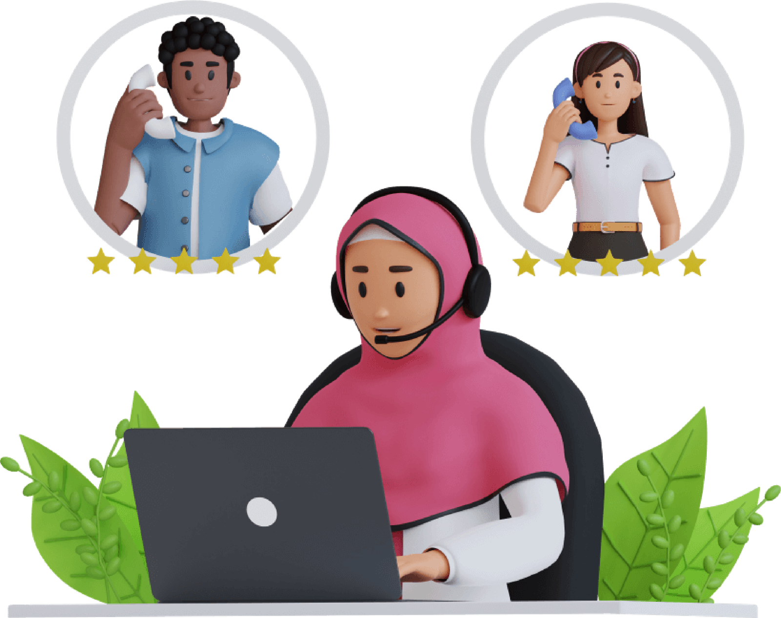 Customer Support Team Dubai - Pixel Print Center UAE