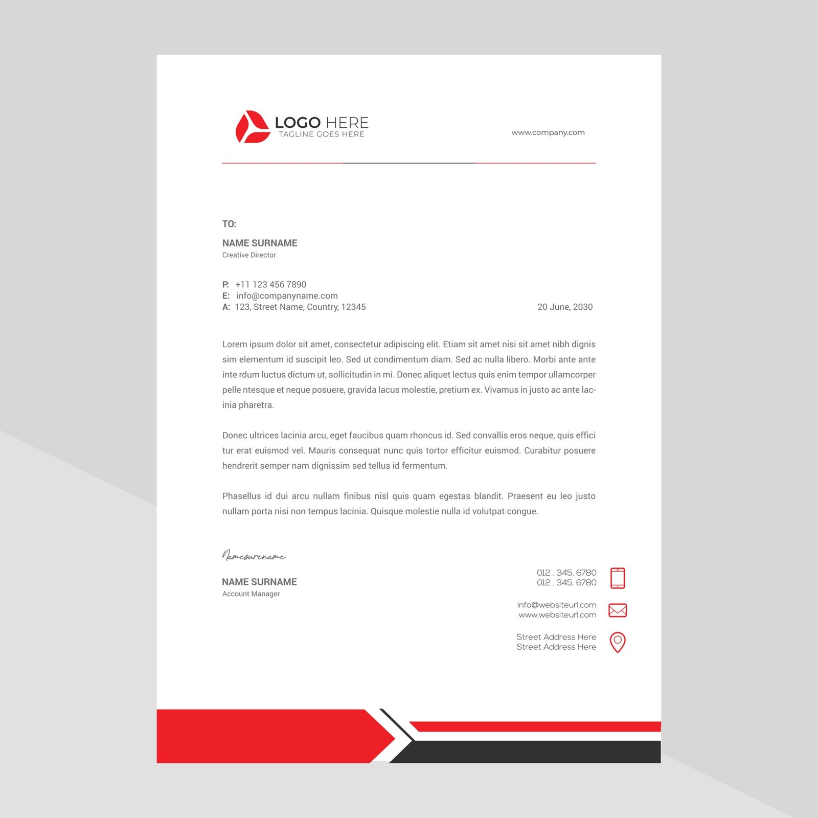 Letterhead Printing Dubai