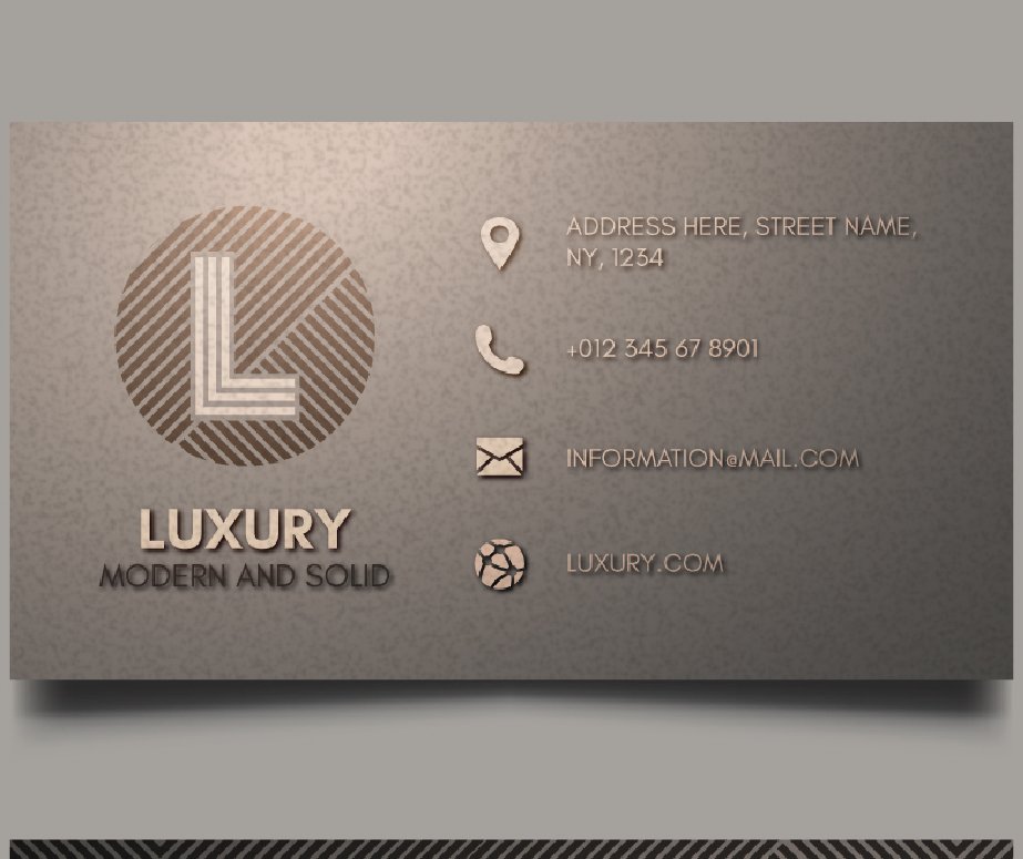 Spot UV business cards Dubai