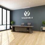 3D Reception Sign | Gold Silver Stainless Steel