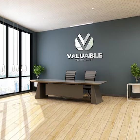 3D Reception Sign | Gold Silver Stainless Steel