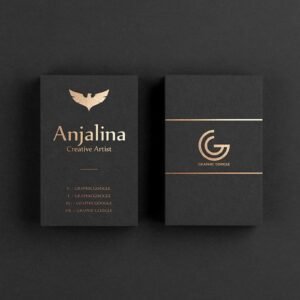 Gold Foiling Business Cards Dubai