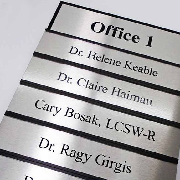 Steel Name Plates Dubai